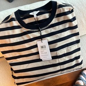 REISS LONG SLEEVE STRIPPED